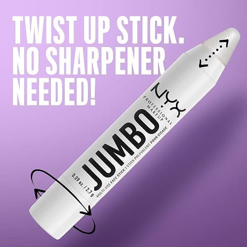 NYX PROFESSIONAL MAKEUP, Jumbo Multi-Use Face Highlighter Stick - Vanilla Ice Cream thumbnail 3
