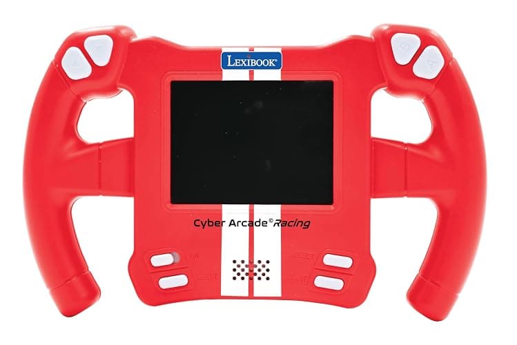 Lexibook, Cyber Arcade, Motion Console, 30 racing, action and puzzle games, Control by tilting, Red, JL3150 thumbnail 3