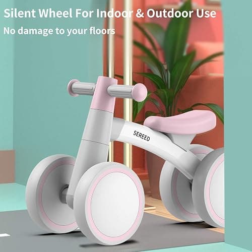 Ivy SEREED Baby Balance Bike for 1 Year Old Boys Girls 12-24 Month Toddler Balance Bike, 4 Wheels Toddler First Bike, First Birthday Gifts thumbnail 4