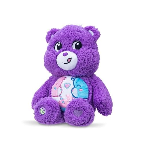 Care Bears 14" - Medium Size Plush - Cozy Share Bear thumbnail 4