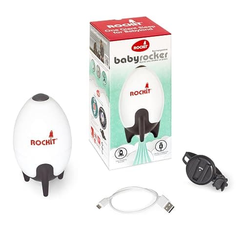 Rockit Rocker Rechargeable Pram & Pushchair Rocker - Baby Sleep Aid for Stroller or Buggy, Adjustable Speed, 60 Minute Timer, Baby Rocker, Universal Fit thumbnail 10