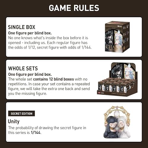 POP MART Chaka Candle Whisper Series Blind Box Figures, Collectible Toys Home Decorations, Holiday Birthday Gifts for Girls and Boys, Single Box thumbnail 4