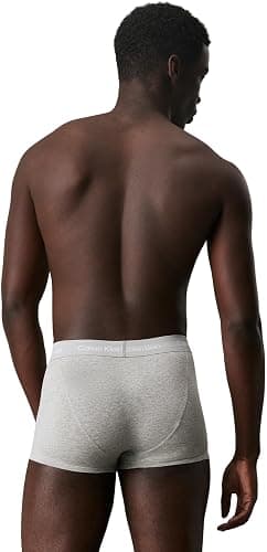 Calvin Klein Pantaloncini Boxer Confezione da 3 Uomo Low Rise Trunks Cotone Elasticizzato thumbnail 2