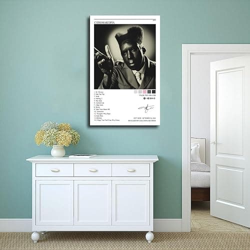 stortnate Tyler Posters The Creator Poster Chromakopia Music Album Cover Canvas Posters Bedroom Decor Landscape Office Room Decor Gift Unframe:12x18inch(30x45cm) thumbnail 4