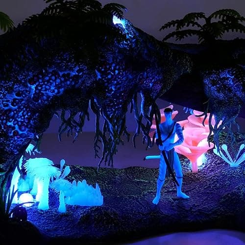McFarlane - Avatar - World of Pandora DLX Set - Omatikaya Rainforest with Jake Sully thumbnail 8