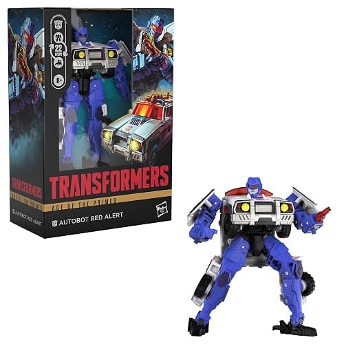 Transformers Age of the Primes Voyager Class Autobot Red Alert, 7-inch Converting Action Figure, Robot Toys for Ages 8+ thumbnail 5