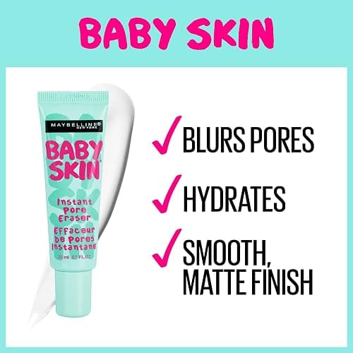Maybelline Baby Skin Instant Pore Eraser Primer Makeup, Clear, 1 Count thumbnail 2