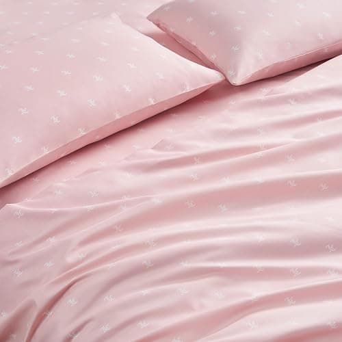 Juicy Couture Black Link Logo Printed Comforter Set, Full – Complete 8-Piece Bed in a Bag Collection thumbnail 6