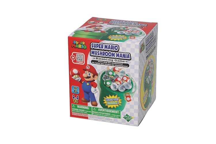 EPOCH Games Super Mario Mushroom Mania Balancing Game, Tabletop Skill and Action Game, Ages 4+ thumbnail 10