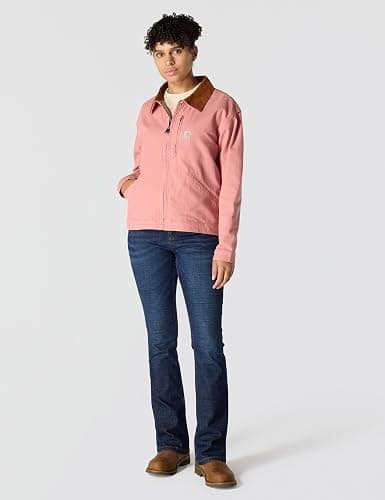 Carhartt womens Rugged Flex Loose Fit Canvas Detroit Jacket thumbnail 4