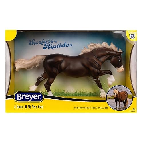Breyer Horses Traditional Series | Surfer’s Riptide Chincoteague Pony | Horse Figurine | 11.5" L X 8.5" H | Model #B-TR-10289 thumbnail 5