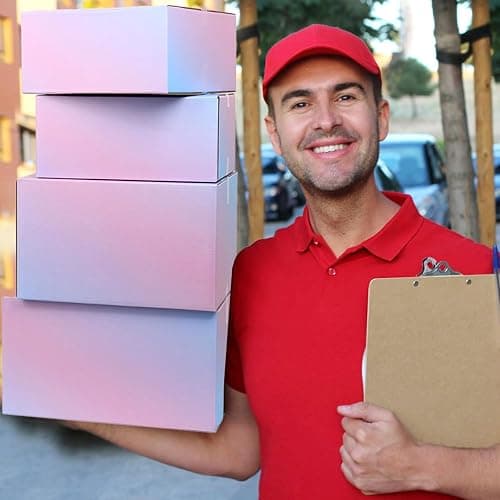 FORBFAN 9 x 6 x 4 Shipping Boxes, 30 Pack Corrugated Cardboard Mailing Boxes for Small Business, Colorful Packing Boxes for Shipping & Packaging thumbnail 7