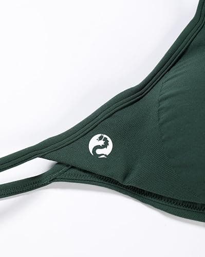 AUROLA Influence Strappy Bra Sports Bras for Women, Backless Padded Impact Strappy Bra Workout Gym Yoga with Removable Cups thumbnail 6