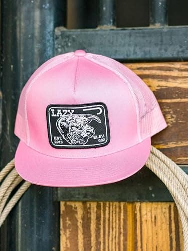Lazy J Ranch Elevation Classic Five Panel Trucker Hat- Adjustable Unisex Country Hats thumbnail 5