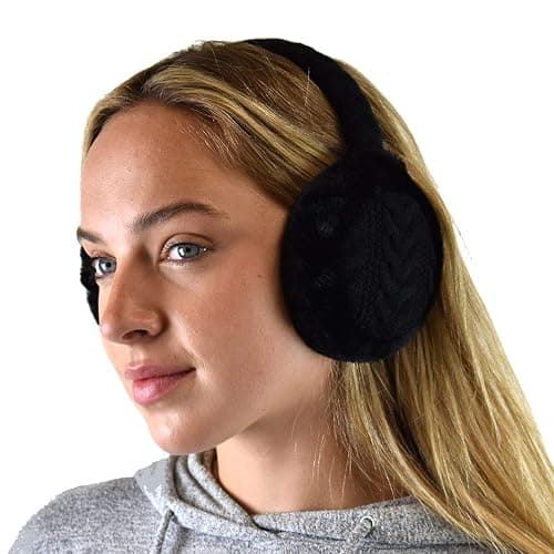 C.C Soft Winter Warm Adjustable Headband Ear Warmer Earmuffs thumbnail 2