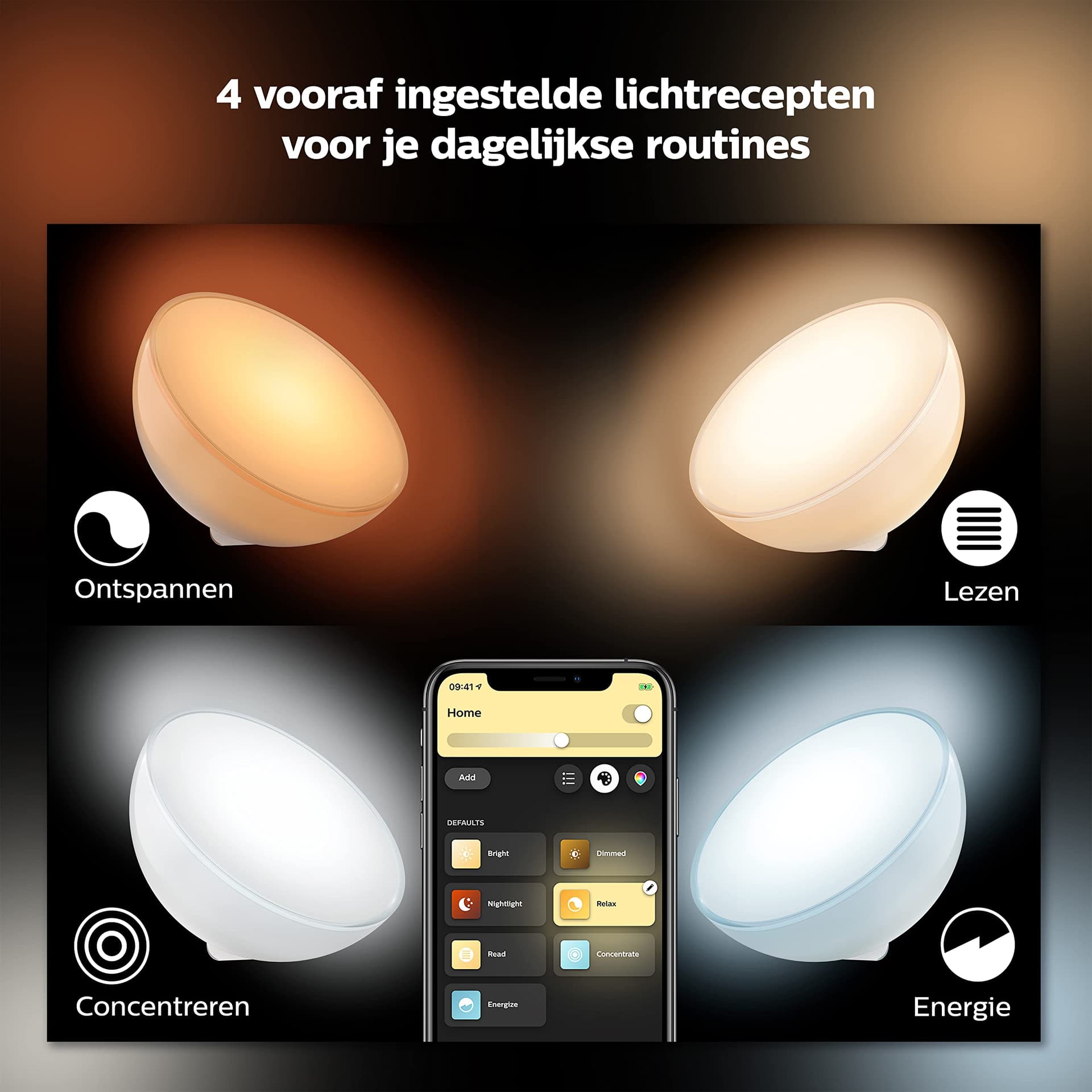 Philips Hue White & Col. Amb. Go table lamp. thumbnail 7