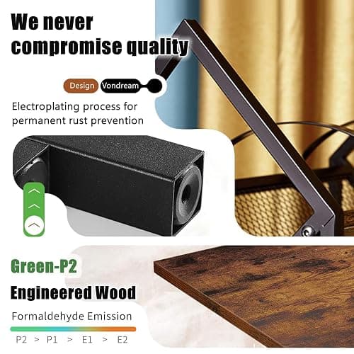 VonDream Vinyl Record Storage Holder, Space Saving Record Holder for 12 Inch Albums, Album Vinyl Record Holder Organizes & Protects Your Collection thumbnail 5