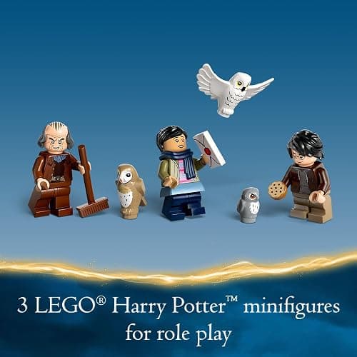 LEGO Harry Potter Hogwarts Castle Owlery Toy, Wizarding World Fantasy Toy for Girls and Boys, Harry Potter Castle Playset with 3 Characters, Birthday Gift Idea for Kids Ages 8 and Up, 76430 thumbnail 6