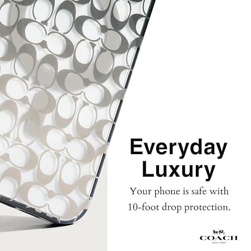 Coach iPhone 15 Pro Max Case, Compatible with MagSafe - Signature Ombre Deep Forest thumbnail 3