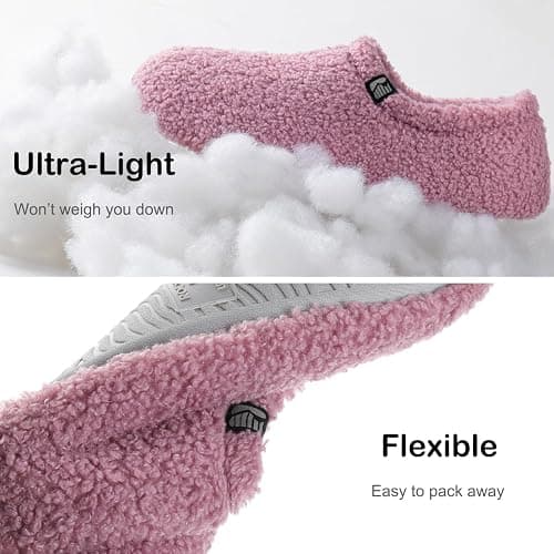 RockDove Women's Teddy Fleece Closed Back Indoor Slipper thumbnail 6