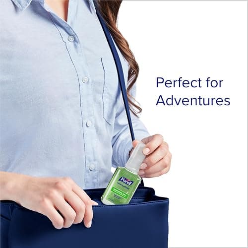 Purell Advanced Hand Sanitizer Gel Infused with Essential Oils, Energizing Mint, 2 fl oz Travel-Size Pump Bottle (Pack of 6) - 3907-04-EC thumbnail 6