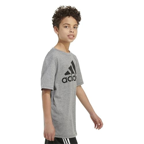 adidas Boys' Stay Dry Climalite Short Sleeve T-Shirt thumbnail 4