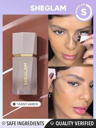 SHEGLAM Sun Sculpt Cool Toned Liquid Contour Stick Long Lasting Cream Bronzer Makeup - Tawny Amber thumbnail 8