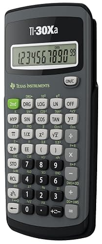 Texas Instruments TI-30Xa Scientific Calculator thumbnail 9
