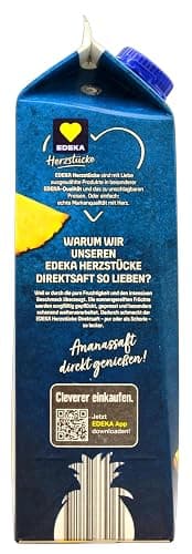 Herzstücke Ananas Direktsaft, 8er Pack (8 x 1 l) thumbnail 4