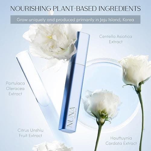 NUNA Eyelash Growth Support Serum 6ml – Eye Lash and Eyebrow Enhancing Serum for Women & Men with Biotin - Korean Multi Peptide & Natural Extracts – Promotes Fuller and Longer Lashes - 6 Month Supply thumbnail 3