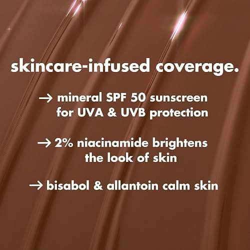 e.l.f. Halo Glow Skin Tint SPF 50, Tinted Moisturizer For Light, Buildable Coverage, Creates A Natural Glow, Vegan & Cruelty-Free, 6 Light Cool thumbnail 5