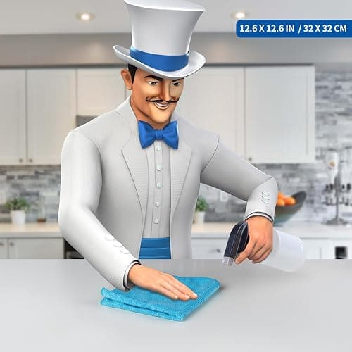 MR.SIGA Microfiber Cleaning Cloth, Pack of 24, Size:12.6" x 12.6" thumbnail 2
