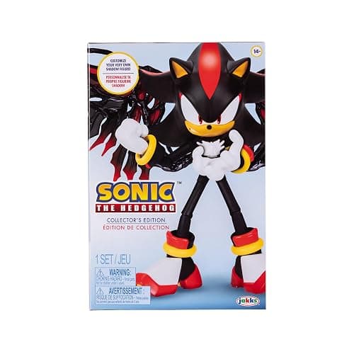 Sonic The Hedgehog Shadow Action Figure Six-Inch Scale Customizable Collector Edition Figure thumbnail 5