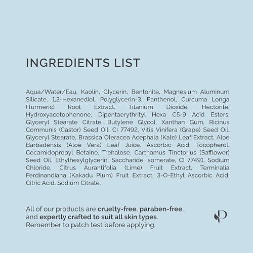 PLANTIFIQUE Korean Volcanic & Dead Sea Mud Mask - Face Mask with Charcoal, Hyaluronic Acid, Jojoba Oil & Shea Butter – Purifies, Refines Pores, Hydrates & Calms, 110g / 3.88 oz thumbnail 7
