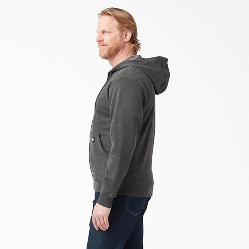 Dickies mens Full Zip Fleece Hoodie thumbnail 4