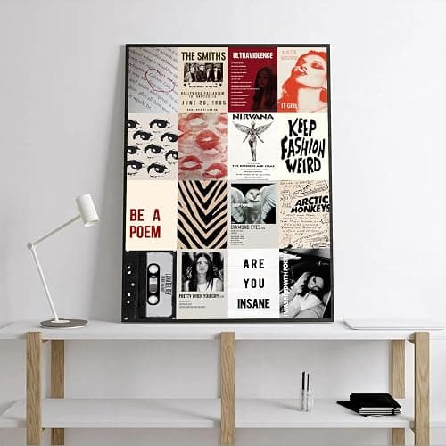 KBKBART 50Pcs Downtown Girl Room Decor, Y2k Wall Art Prints for Bedroom, Coquette Wall Collage Kit for Room Aesthetic, 4"x6" Vintage Photo Collage Kit Pictures, Retro Rockstar Posters Dorm Decor thumbnail 5