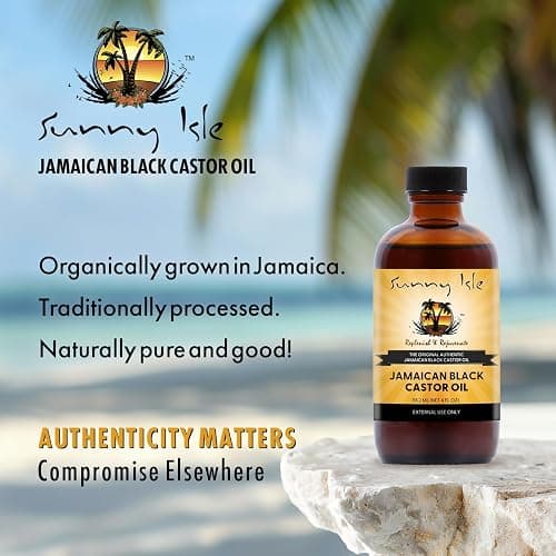 Sunny Isle Jamaican Black Castor Oil 4oz | 100% Natural for Hair, Scalp and Skin Care thumbnail 7