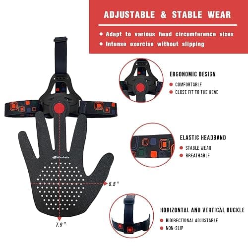 Headgear Blocking Guards Basketball Defensive Mask 2nd Generation 3D Eye-Blocking Shooting Dribble Training Mask, Guard Shooter Jump Shot Basketball Game Training Equipment thumbnail 4