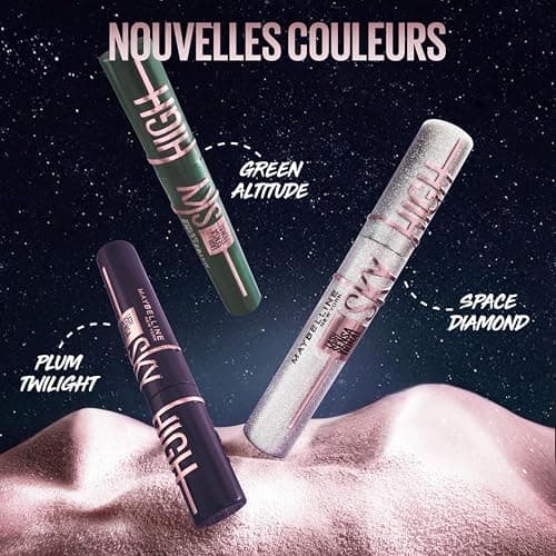 Maybelline New-York - Mascara Volume & Longueur - Sky High - Teinte : Green Altitude - 7,2 ml thumbnail 7