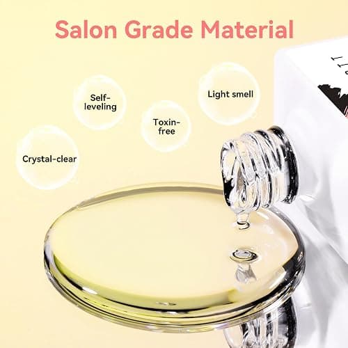 Makartt Blooming Gel Nail Polish - 15ml Clear Soak Off UV LED Blossom Gel Nail Polish for Nail Decoration, Nail Painting, Blooming Effect DIY Salon Use thumbnail 8