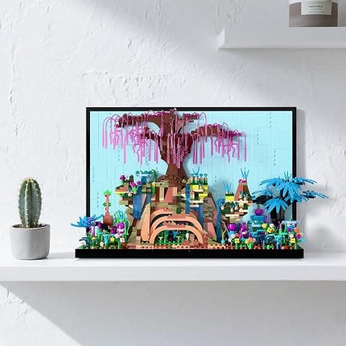 Micro Brick Tree of Life Building Set, Creative Nature World Model, 3D Wall Art Home Office Decoration or Table Display, Collectible Display Set, Ideas Gift Building Toy for Adults,Teens Ages 8+ Kids thumbnail 5