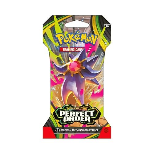 Pokemon TCG: Mega Evolutions - Perfect Order Sleeved Booster Pack - 10 Cards thumbnail 4