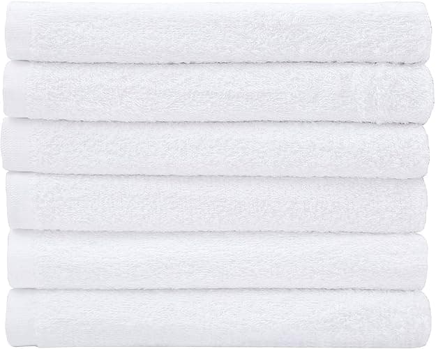 Utopia Towels 24 Pack Cotton Washcloths Set, 100% Ring Spun Cotton, Premium Quality Flannel Face Cloths, Highly Absorbent and Soft Feel Fingertip Towels, White thumbnail 6