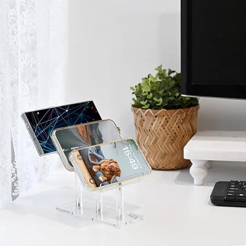 MOOCA 3 Tier Premium Acrylic Eyewear Display Stand, Sunglasses Rack Holder, Sunglasses Stand, Eyewear Organizer for Eyeglasses, 5 in H thumbnail 8