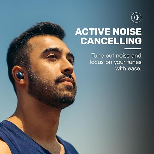 Raycon Fitness Bluetooth True Wireless Earbuds with Built in Mic 56 Hours of Battery, IPX7 Waterproof, Active Noise Cancellation, Awareness Mode, and Bluetooth 5.3 (Black) thumbnail 4