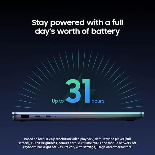 Samsung 15.6" Galaxy Book5 360 Copilot+ PC, AI Business Laptop, Windows 11 Pro, Intel Core Ultra 5 Processor 226V, FHD AMOLED Touchscreen, 16GB/512GB, 2025 Model, NP754QHA-KA1US, Gray thumbnail 6