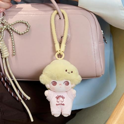 POP MART DIMOO Crush on Coffee Series-Soft-faced Plush Keychain Blind Box, Random Design Action Figures Collectible Toys Home Decorations, Single Box thumbnail 5