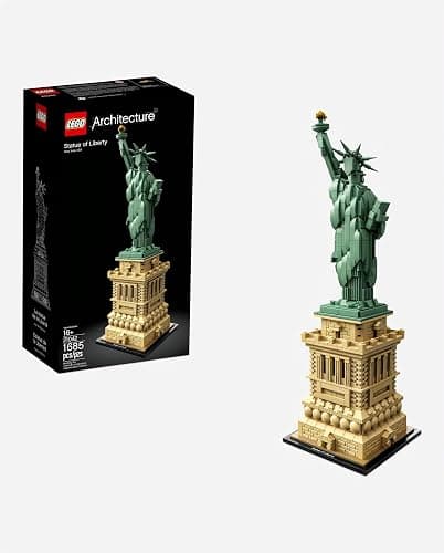 LEGO Architecture Statue of Liberty Model Building Set - Collectible New York City Souvenir, Creative Home Décor or Office Centerpiece, Great Gift Idea for Adults and Teens, 21042 thumbnail 8