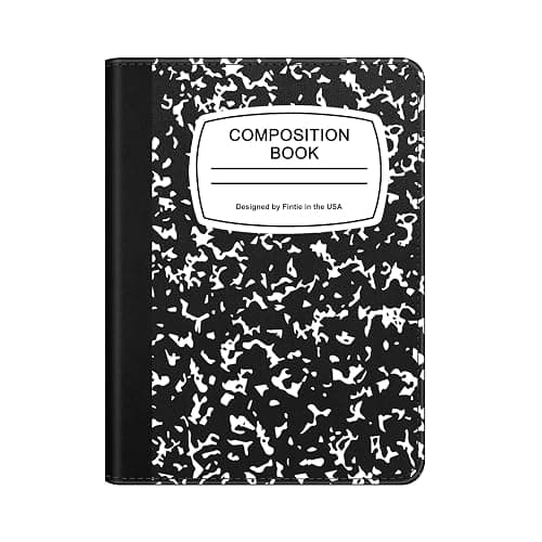 Fintie Case for 7"/6.8" Kindle Paperwhite(12th/11th Generation-2024/2021) and Kindle Colorsoft Signature Edition -Slim Foldable Stand Cover Auto Wake/Sleep for Paperwhite 2024, Composition Book thumbnail 9