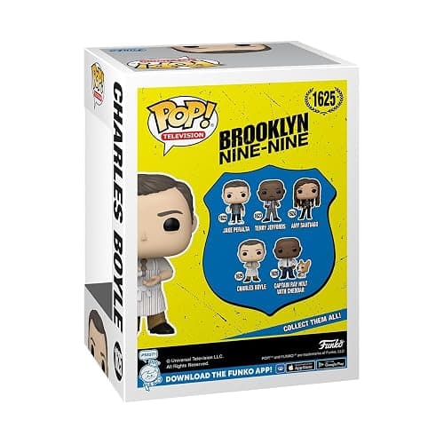 Funko POP TV: Brooklyn Nine Nine - Charles Boyle - Collectable Vinyl Figure - Gift Idea - Official Merchandise - for Kids & Adults - TV Fans - Model Figure for Collectors and Display thumbnail 3